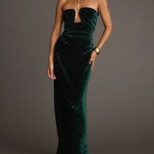 12th Tribe Jones Emerald Dark Green Dress